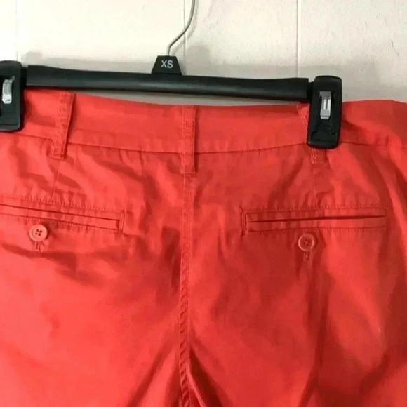 J. Crew Women's  Chino Shorts Red Size 6 - Picture 5 of 7